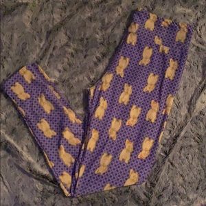 BNWOT TC Lularoe French Bulldog leggings